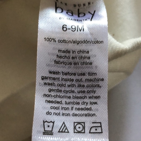 🆕💕3pcs RAE DUNN onesies.100% cotton 3-6M/ 6-9M - Picture 6 of 6